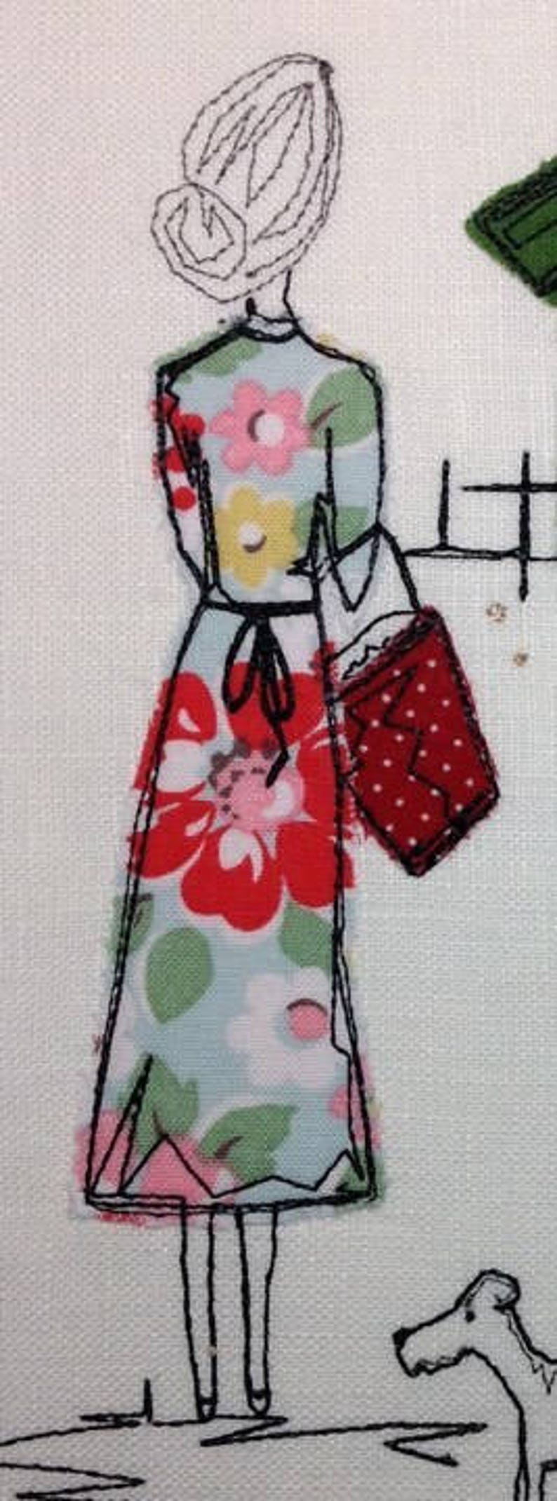 Raw Edge Applique Embroidery Machine Design Pattern Digital Etsy UK