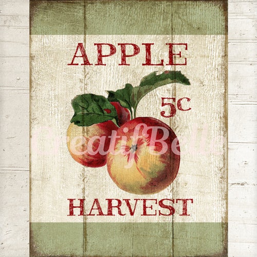 Old Fashioned Hot Apple Cider Printable 8x10 Autumn Sign | Etsy