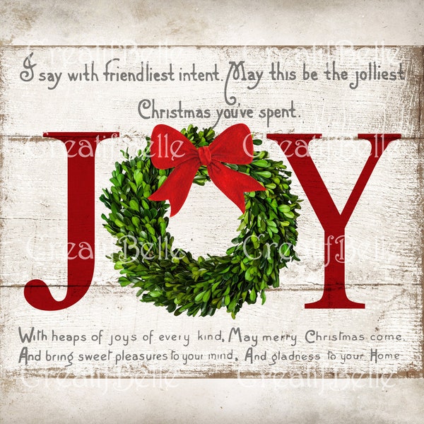 Large Christmas Signs Etsy