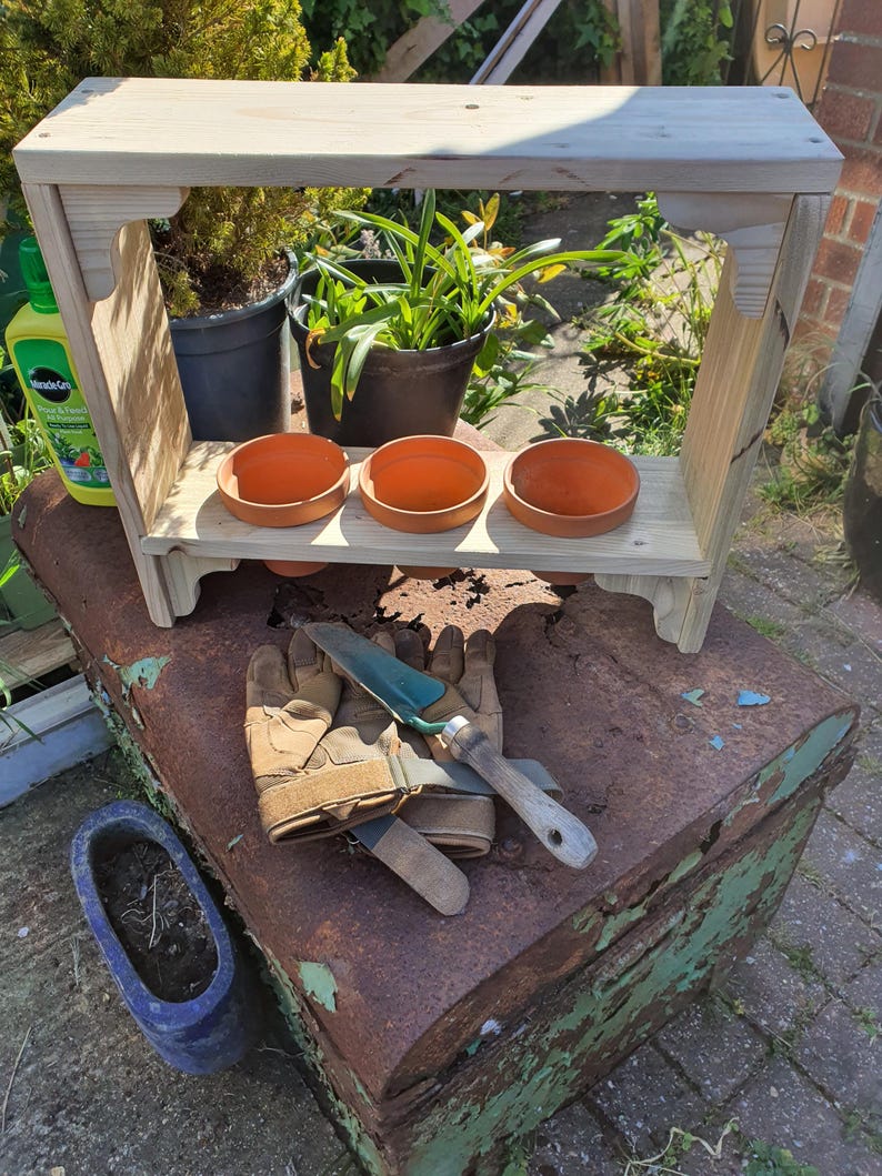 AlltheWayFromNorfolk Auricula Theatre Plant Stand