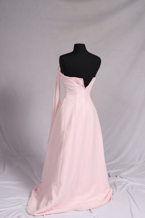 Light Pink Long Formal Dress - image 2