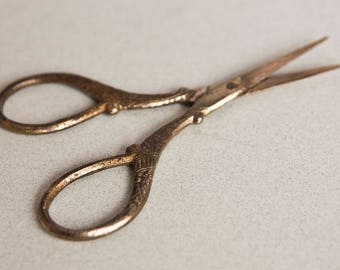 Metal German scissors - Vintage Rare 1930 Germany Solingen Made in Germany Knives Collection