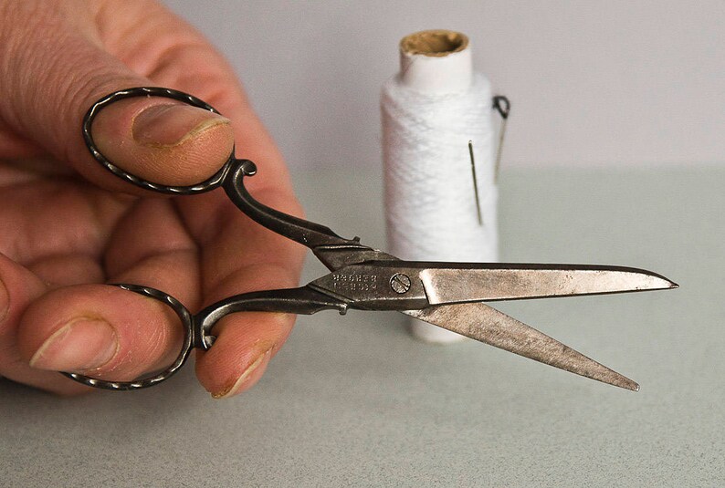 Metal German scissors Vintage Rare 1930 Germany eighen Etsy