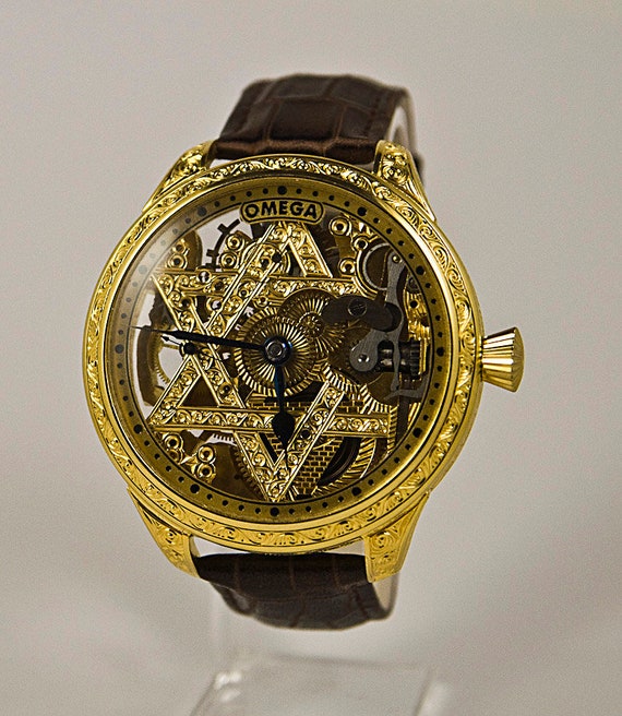 omega skeleton watch