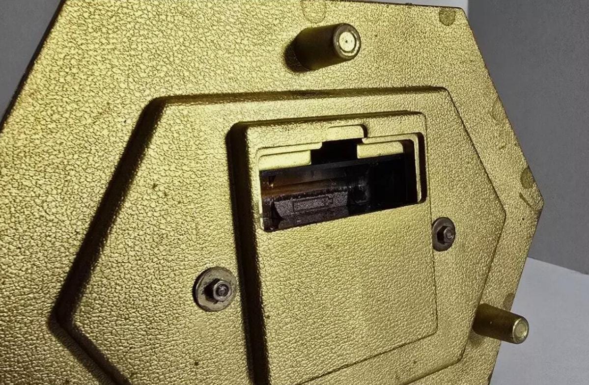 Vintage ELGIN Brass Carriage Style Anniversary MANTEL CLOCK With ...