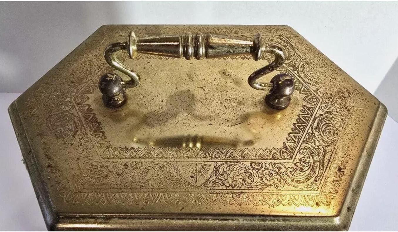 Vintage ELGIN Brass Carriage Style Anniversary MANTEL CLOCK With ...