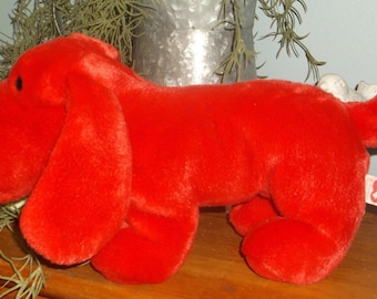 Ty Original Beanie Buddy ROVER Clifford ©1998 &#39;El Gran Perro Rojo&#39; Juguete de peluche de 12&quot;