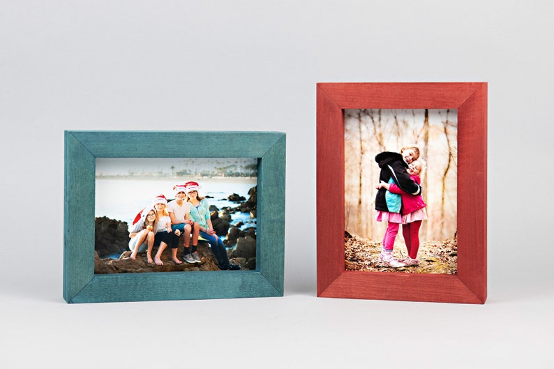 5x7 Picture Frame Lightly Distressed Comes with a plexiglass insert image 7