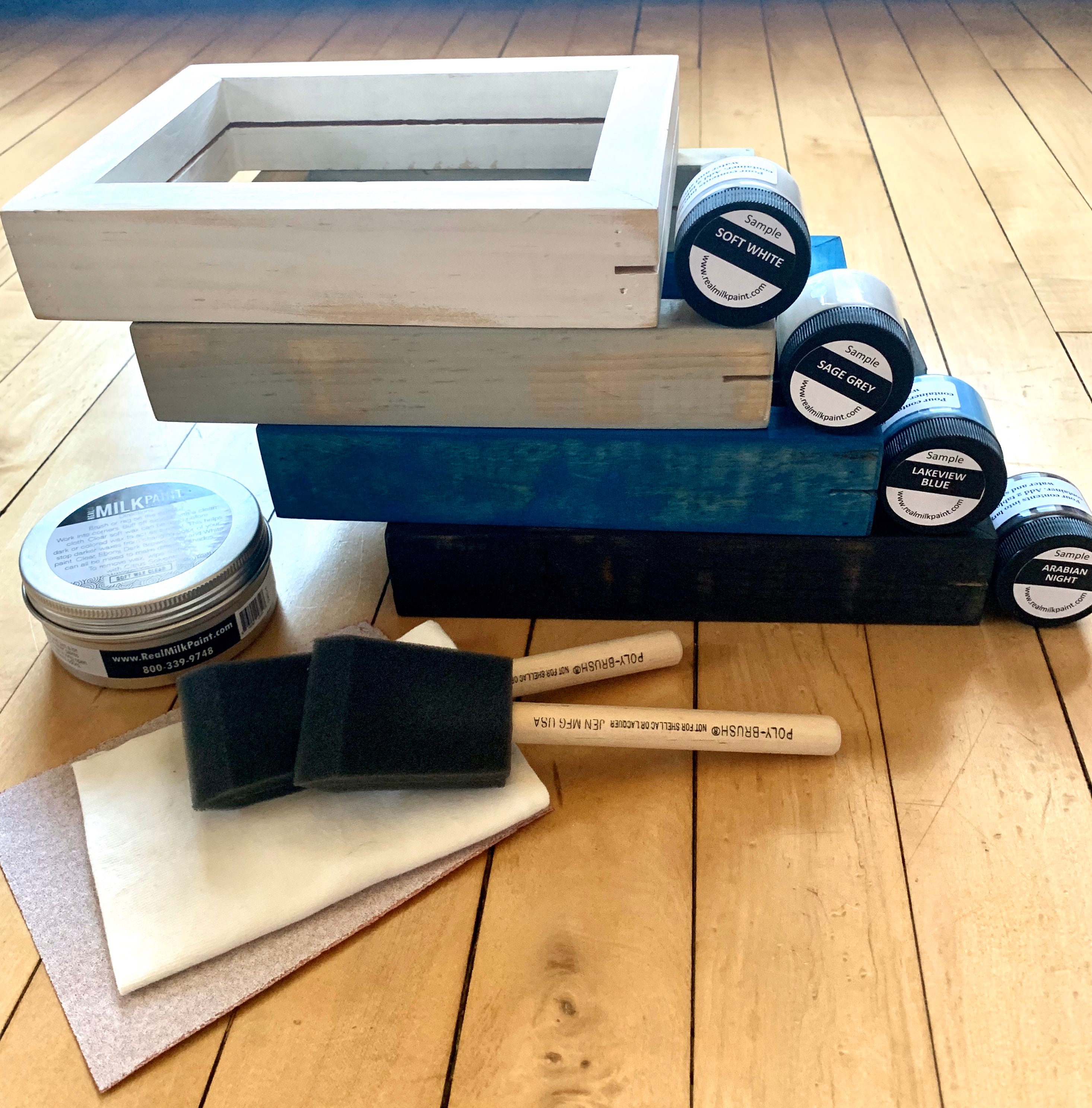 DIY Picture Frame Kit Paint Finish Personalize Etsy