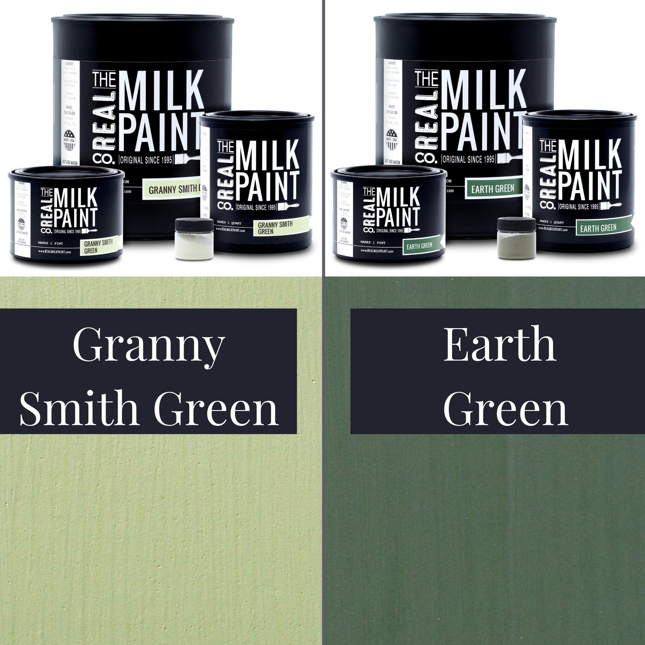 Milk Paint The Green Collection All Natural VOCfree Finish Etsy