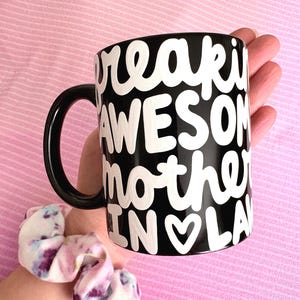 FREAKIN' awesome mother in law, unique mother in law gift, mother in law mothers day gift, mother in law wedding gift from bride birthday