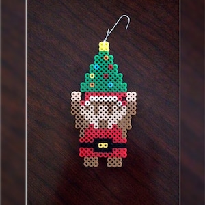 Legend of Zelda Inspired 8 Bit Link Christmas Ornament