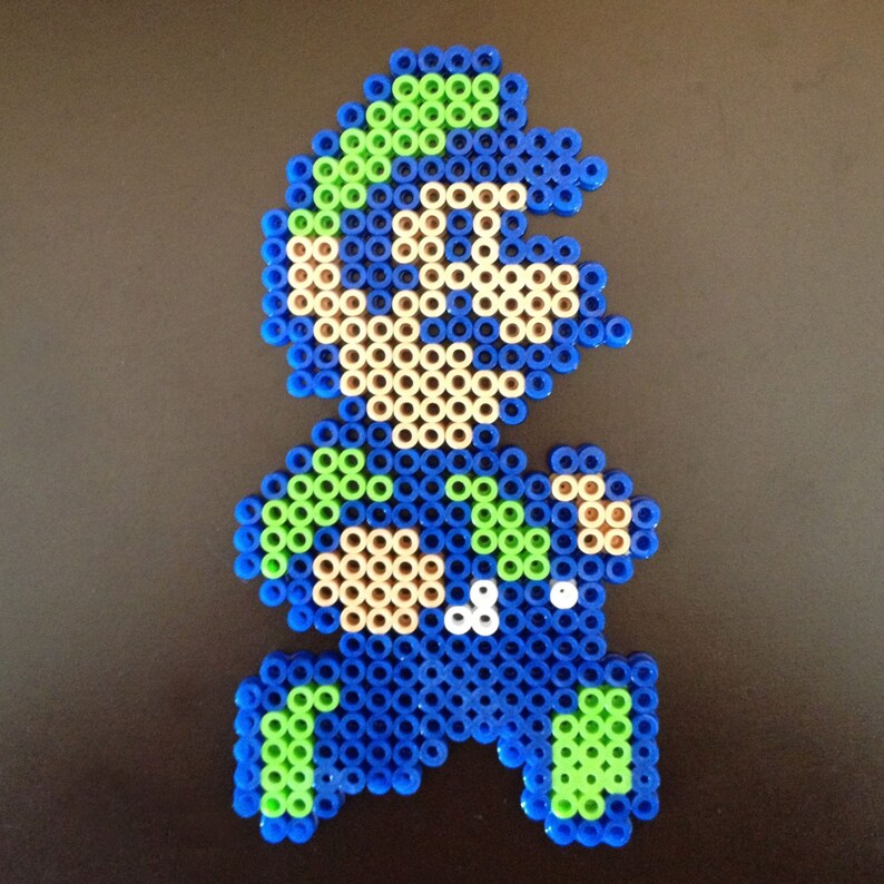 Super Mario Brothers 2 Inspired 8 Bit Perler Characters Etsy