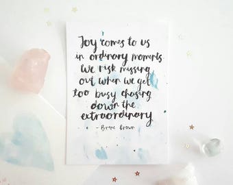 self care quote postcard encouraging words for friend etsy