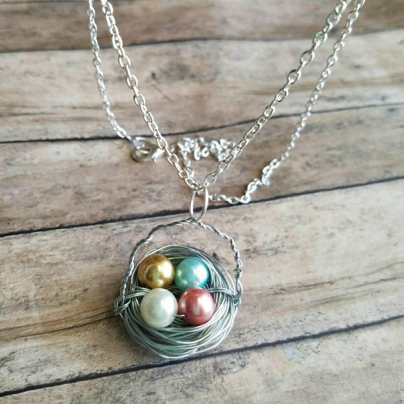 Easter Jewelry Easter Basket Stuffer Easter Necklace Easter Etsy