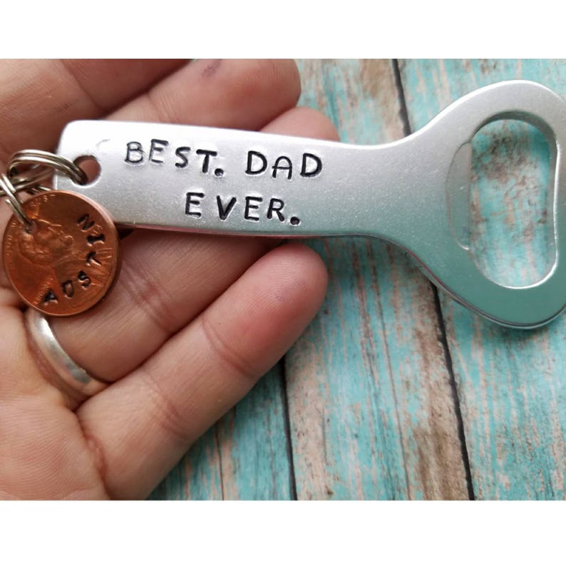 Dad keychain dad gift for him gift for father custom bottle Etsy