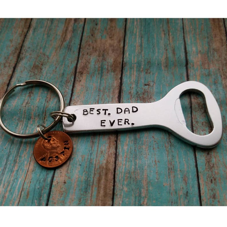 Dad keychain dad gift for him gift for father custom bottle Etsy