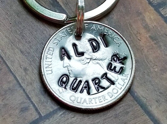 Aldi Coin Keychain 2025