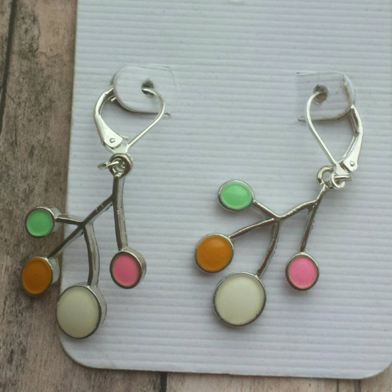 bird nest pendant mother gift branch charm earrings pastel jewelry set Bird nest necklace mom gift birds nest jewelry branch earrings