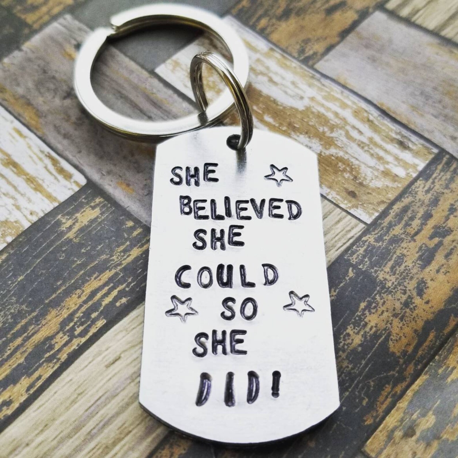 Custom Stamped Graduation Key Chain Penny Graduation Keychain Etsy