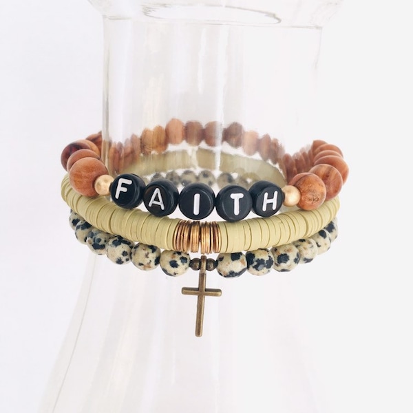 Faith Bracelet Etsy