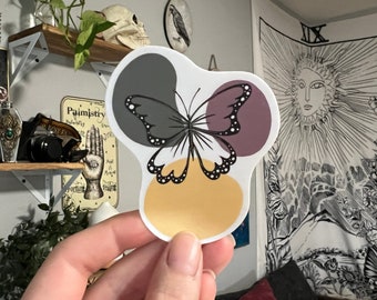 Butterfly Abstract Vinyl Sticker