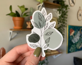 Vinyl Plant Sticker