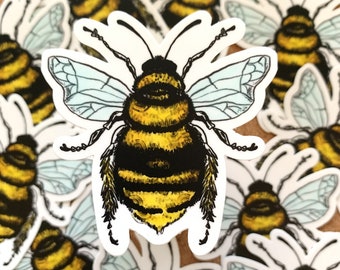 Bee Vinyl Sticker