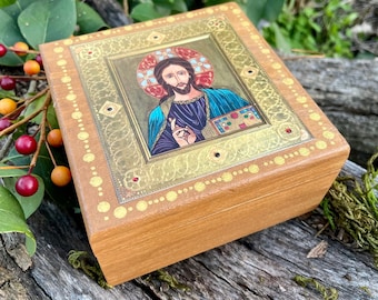 Christ Pantocrator Prayer and Blessing Box