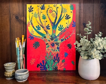 A Tree for Matisse- inspired by Henri Matisse