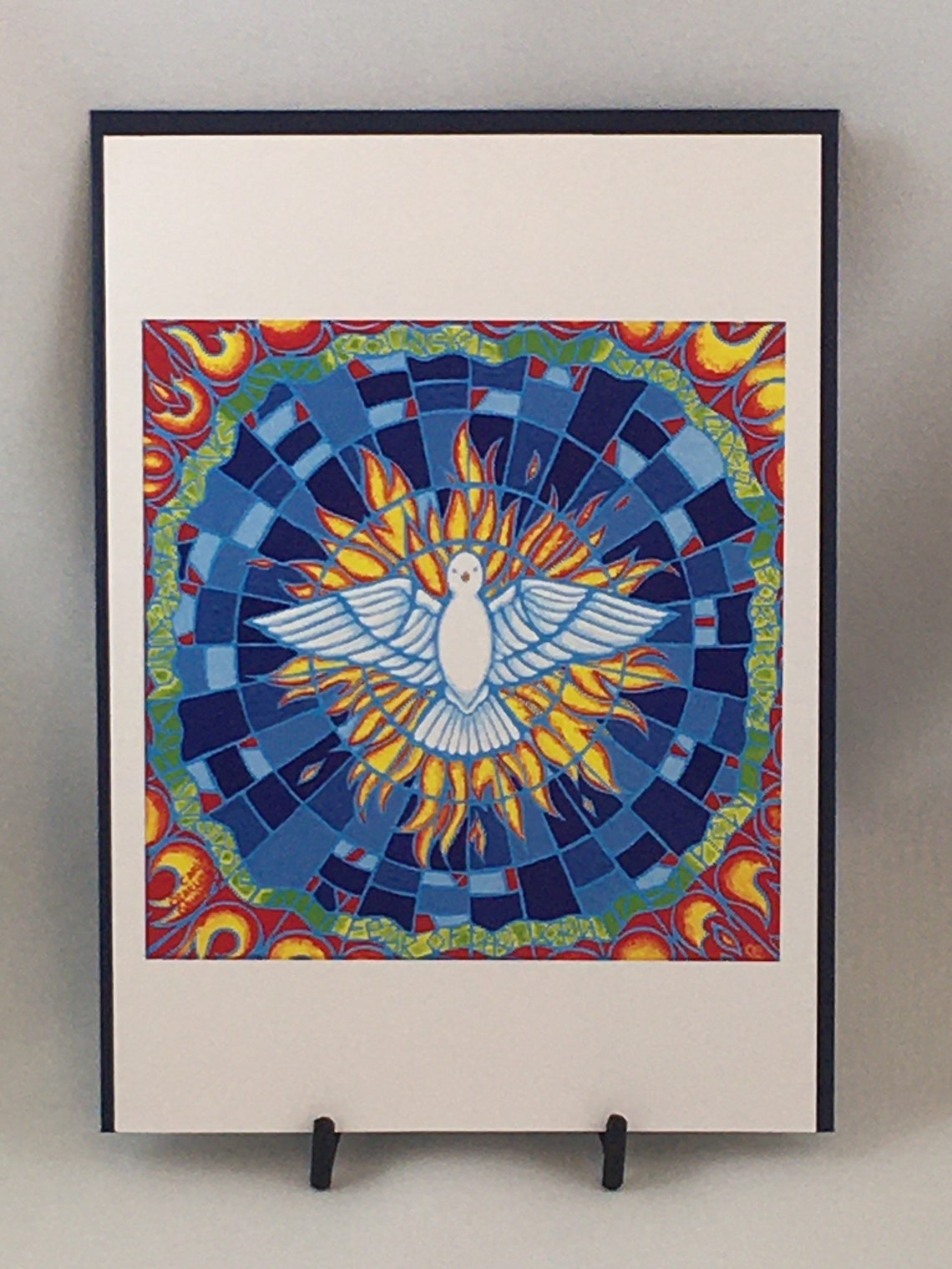 Gifts of Holy Spirit Original Art Christian Catholic Greeting - Etsy