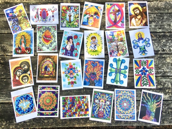 Carte De Voeux Chretienne Cadeau De Confirmation Colombe De Etsy France