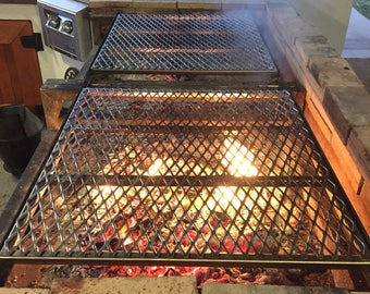 Custom Stainless Steel Fire Pit Grate and replacement BBQ Grates