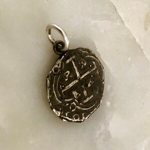 120 CTW White Diamond E Initial Coin Pendant in Sterling Silver