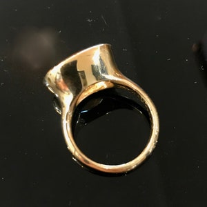 Beautiful Topaz Ring in 14K Gold November Birthstone image 7