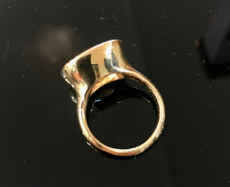 Beautiful Topaz Ring in 14K Gold November Birthstone image 7