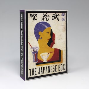 Vintage Out of Print—The Japanese Box—24 Postcards (Redstone Matchbox No. 6)