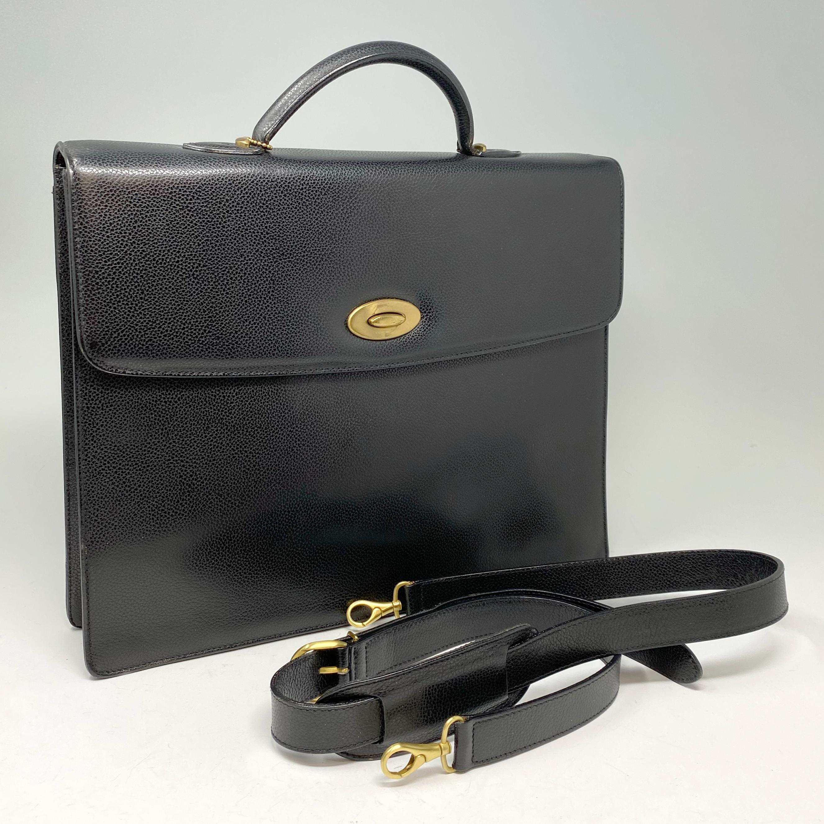 バッグ OldCoach 90s MadeinUSA Leather BriefCase 90s vintage coach briefcase - Gem