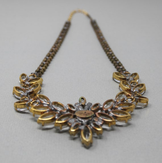 Vintage Handmade Czech Glass Necklace Signed Husa… - image 8
