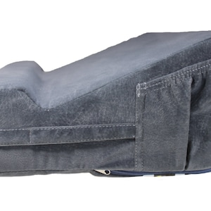 Laptop Easel Lap Pillow. Mobile Ergonomic Laptop Computer Desk & Desktop Book Stand with Orthopedic Wrist Support.