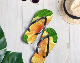Tropical Flip-Flops for Women