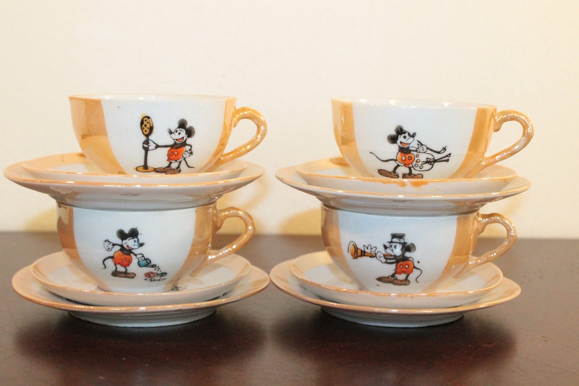 mouse tea set