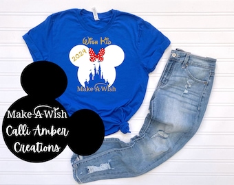 Kids Wish Trip | Make a Wish Shirt | Wish Trip Shirt | Matching Family Shirts |