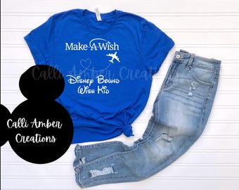 Wish Trip Bound | Kids Wish Shirt | Kids Cancer | Childhood Cancer | MAW
