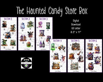 The Haunted Candy Shop Savings Box | Instant Download | BONUS Games | Dashboard Included