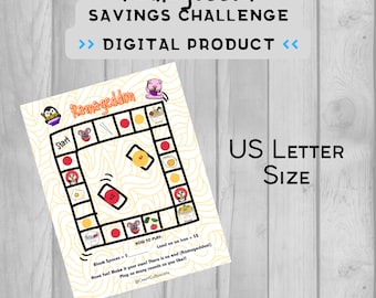 RAMAGEDDON Savings Challenge Game | Digital Download | Unique Printable Designs | Instant Download!