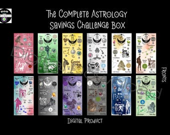 El desafío completo de Astrology Box / Descarga instantánea / Panel de control incluido