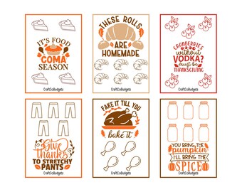 Thanksgiving Tiny Savings Challenges | LOW INCOME| Digital Download | 6 Unique Printable Designs | Instant Download!