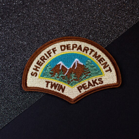 thumbnail image 2 of Twin Peaks Sheriff Department Beanie – Official TV Prop Style, David Lynch, Agent Cooper 2 of 5