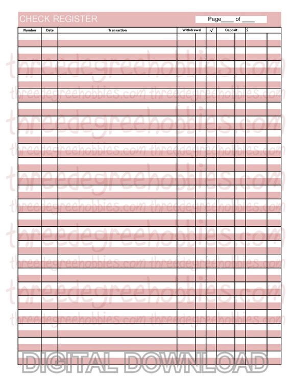 checkbook register for mac